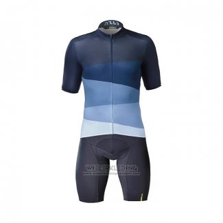 2021 Fietskleding Mavic Blauw Korte Mouwen en Koersbroek (2)